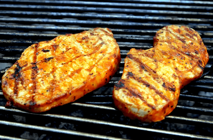 filete de cerdo a la parrilla