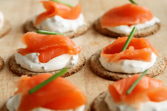 pan con salmón en la dieta Dukan